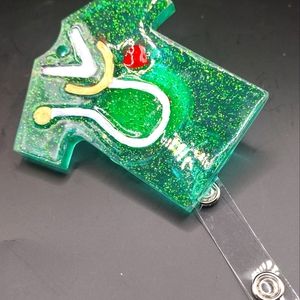 Medical field name tag Holder